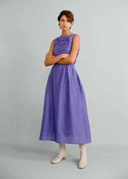 Lovaan Val Dress Iris Size 12 for rent on The Volte - image 1