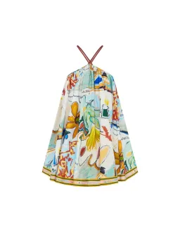 ALEMAIS La Charrasca Halter Mini Dress Multi Size 10 AU for rent on The Volte - image 16