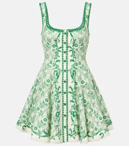 ALEMAIS Airlie Mini Dress Exclusive Olive Size 8 AU for rent on The Volte - image 3