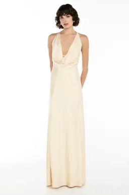 Manning Cartell Charmed Cowl Slip Dress Champagne Size AU 6 for rent on The Volte - image 5