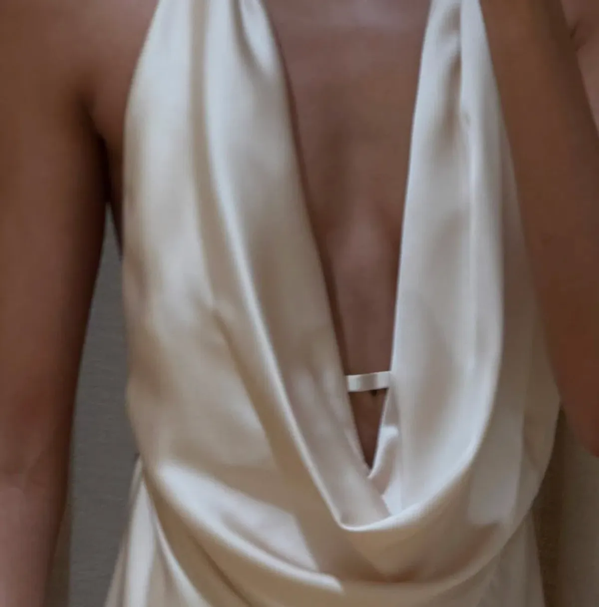 Manning Cartell Charmed Cowl Slip Dress Champagne Size AU 6 - Image 2