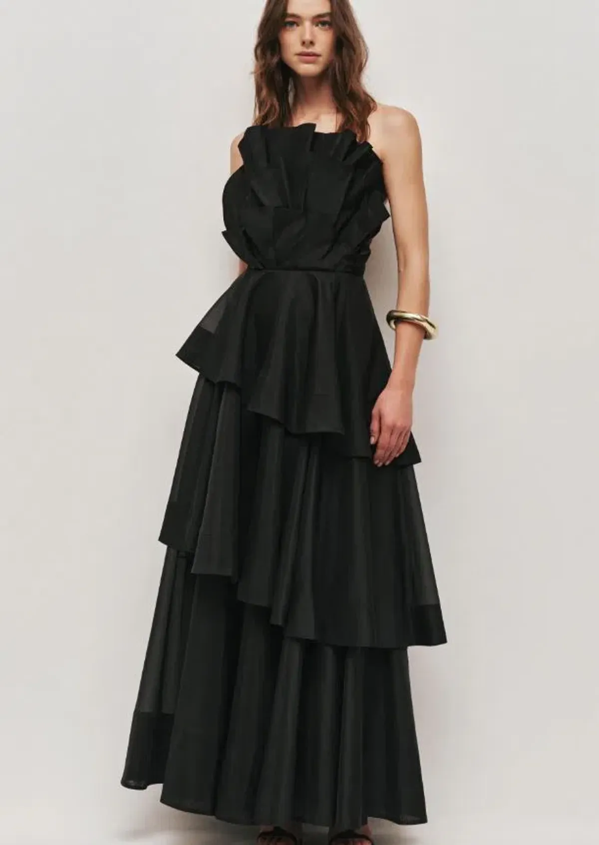 Aje Selestia Gown in Black Size 8 - Image 1