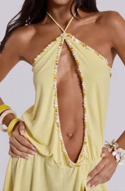 Jaded London Zuma Embellished Mini Dress Size 8 for rent on The Volte - image 2