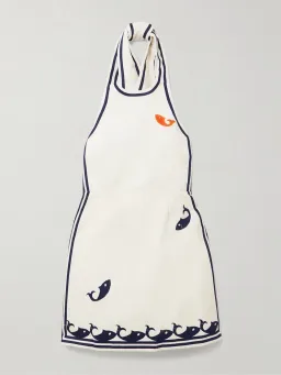 ALEMAIS Marine Mini Dress Cream 10 AU for rent on The Volte - image 15