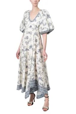 ALEMAIS Casa Midi Dress Print 8 AU for rent on The Volte - image 12