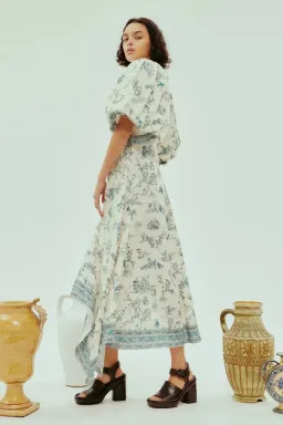 ALEMAIS Casa Midi Dress Print 8 AU for rent on The Volte - image 15