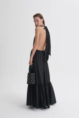 Scanlan Theodore Parachute Cotton Halter Dress Size 10  for rent on The Volte - image 4