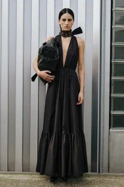 Scanlan Theodore Parachute Cotton Halter Dress Size 10  for rent on The Volte - image 2