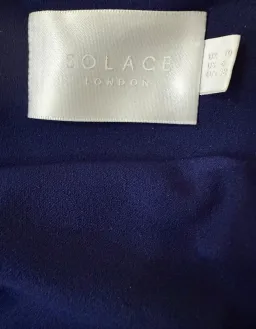Solace London Bysha Maxi Dress Navy Size 10 for rent on The Volte - image 3