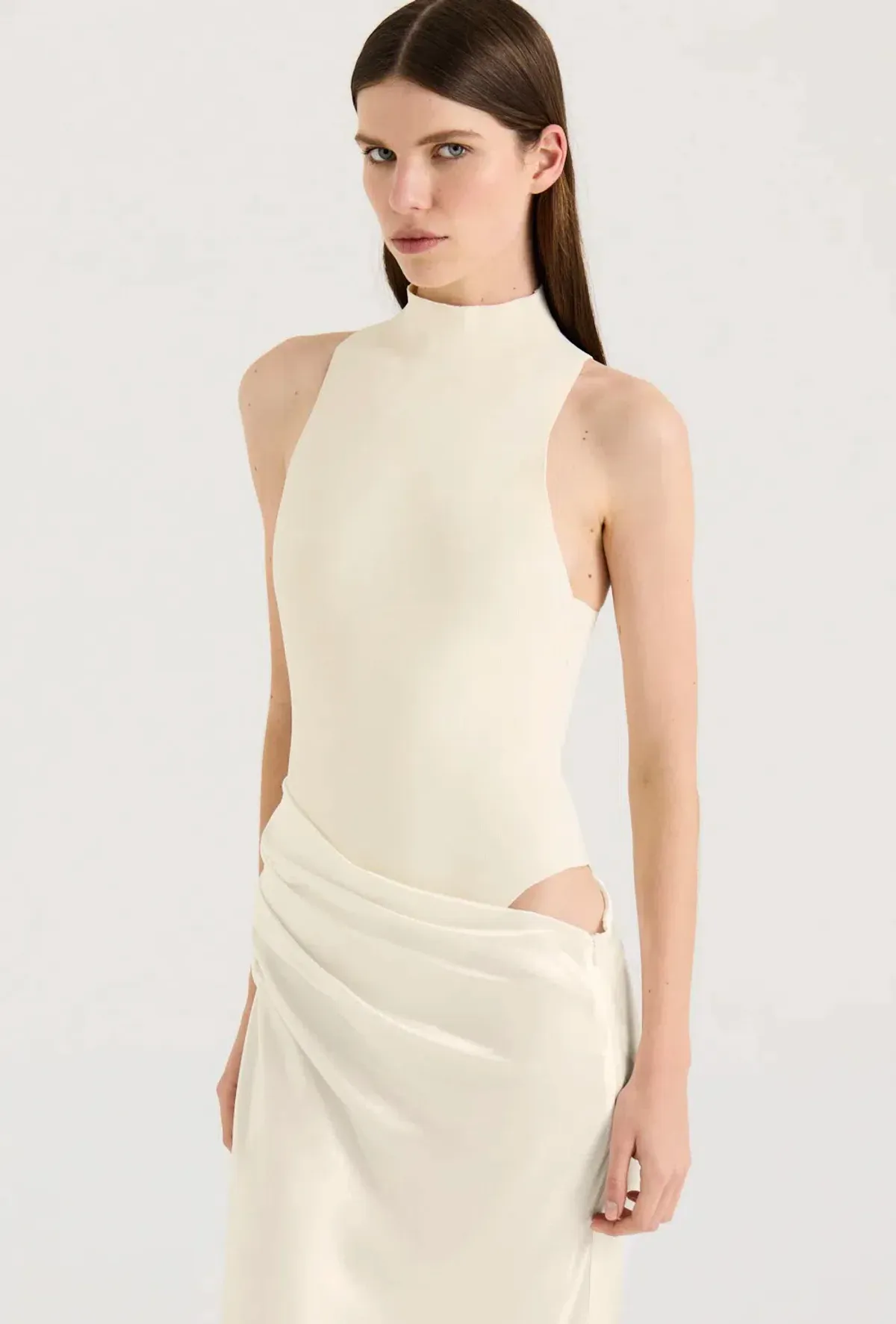 Henne Soraia dress butter size S(8) - Image 2