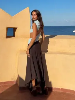 Bec and Bridge Conni Asym midi dress for rent on The Volte - image 6