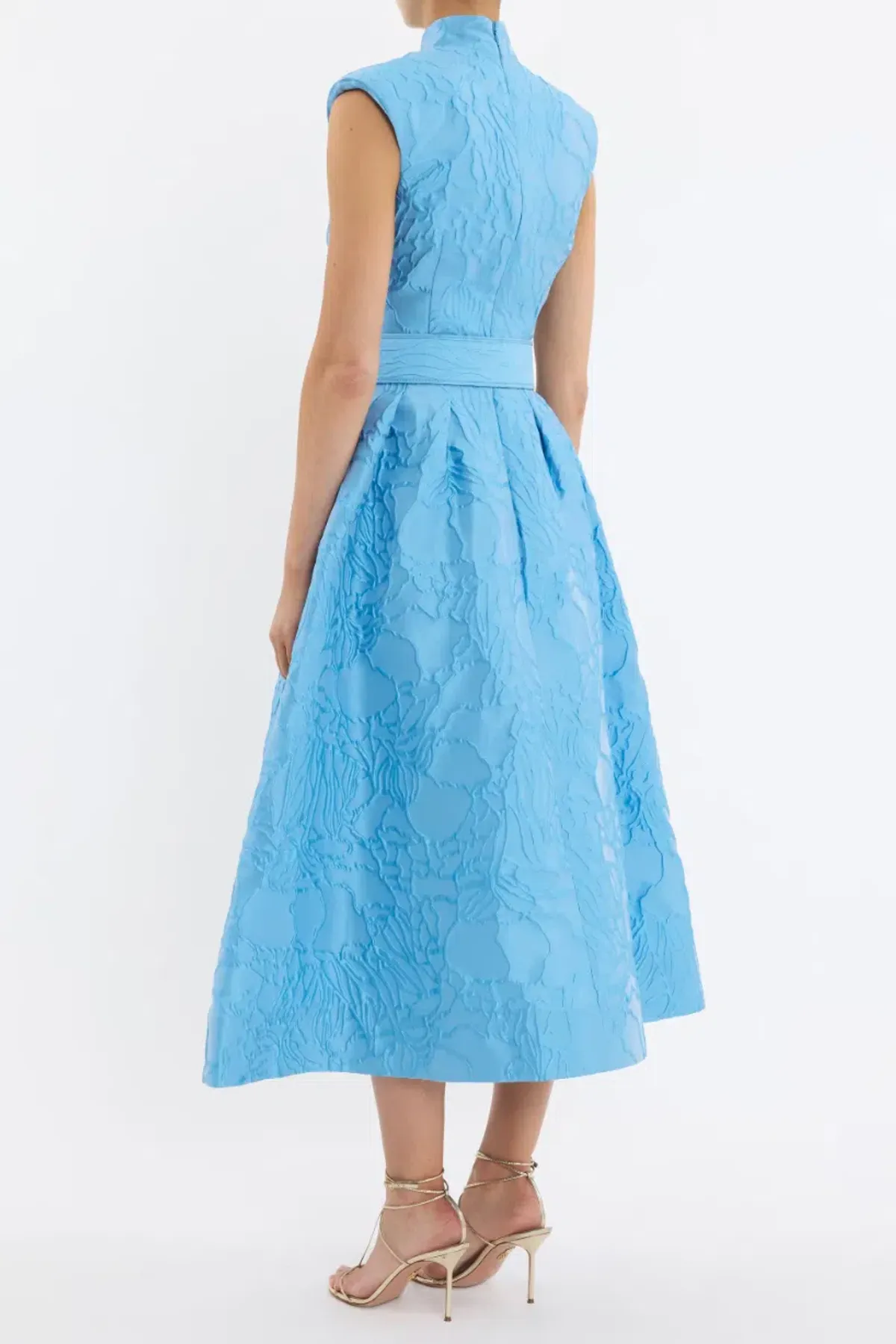 Rebecca Vallance Aegir Midi Dress; size 10 - Image 3