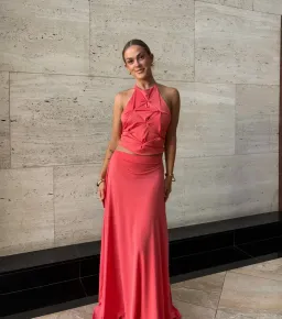 Donna's Daughter Co Suki Set Coral Size 6 for rent on The Volte - image 1