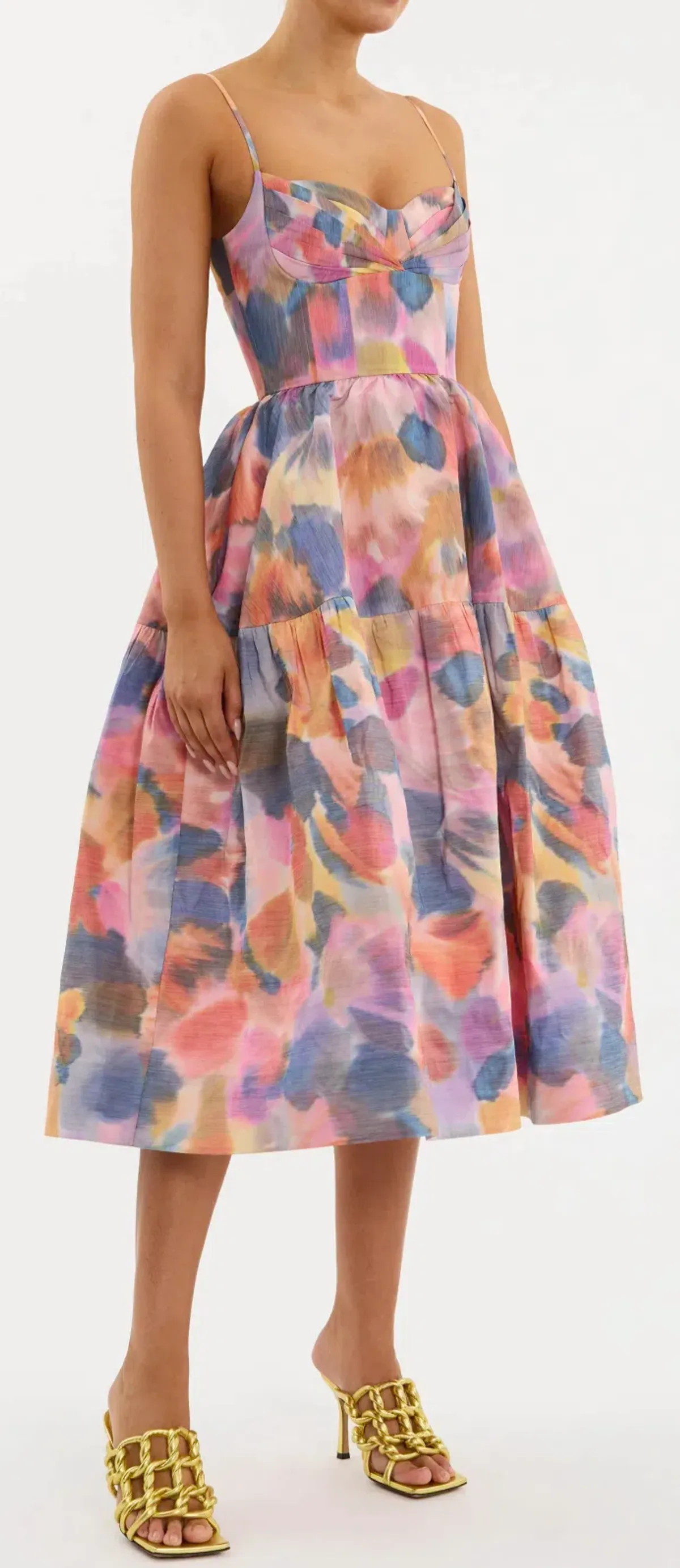 Rebecca Vallance Amaya Midi Dress Size 14 - Image 2