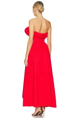 Elliatt Laurel Sleeveless Maxi Dress in Red M / AU 10 for rent on The Volte - image 3