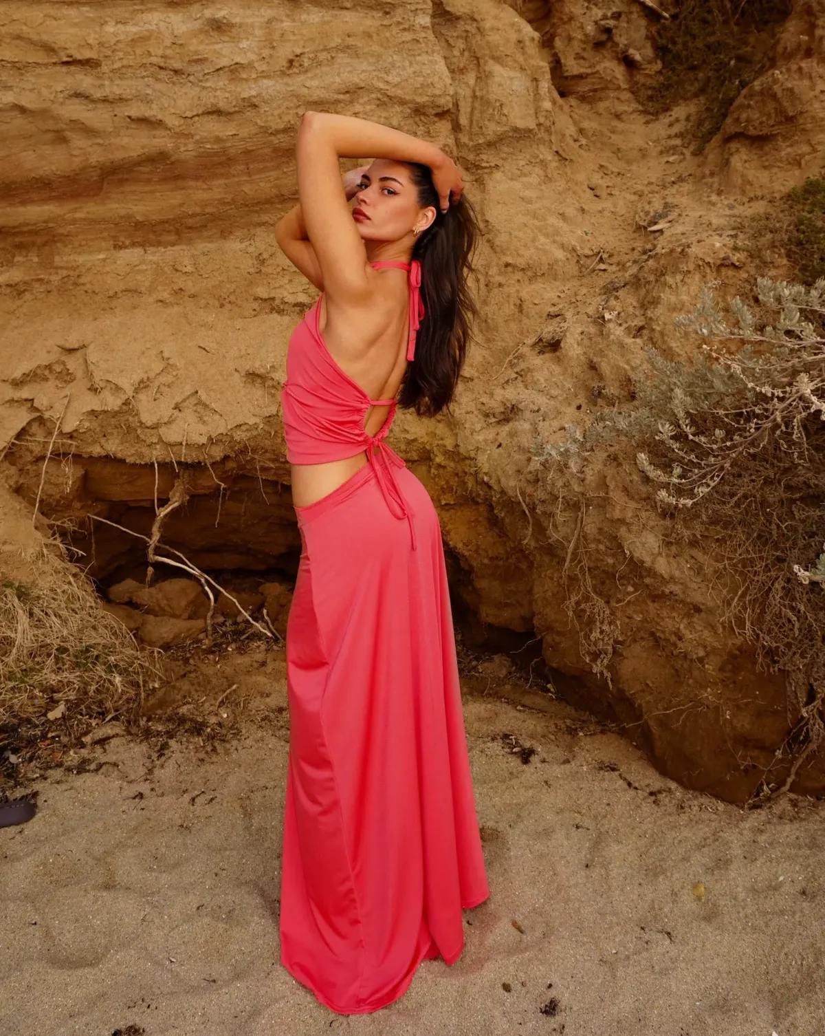 Donna’s Daughter Suki Top and Skirt Set in Coral Size S / AU 8 - Image 2