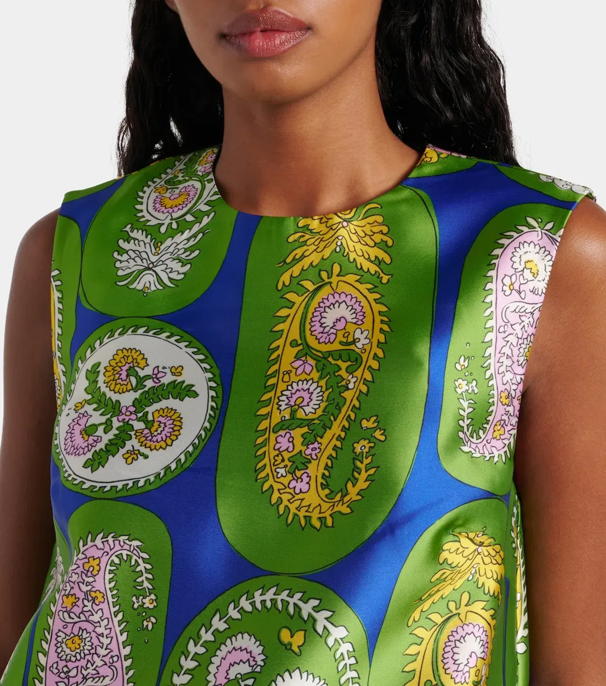 Alémais Gina Mini Dress Print Size 6 - Image 2
