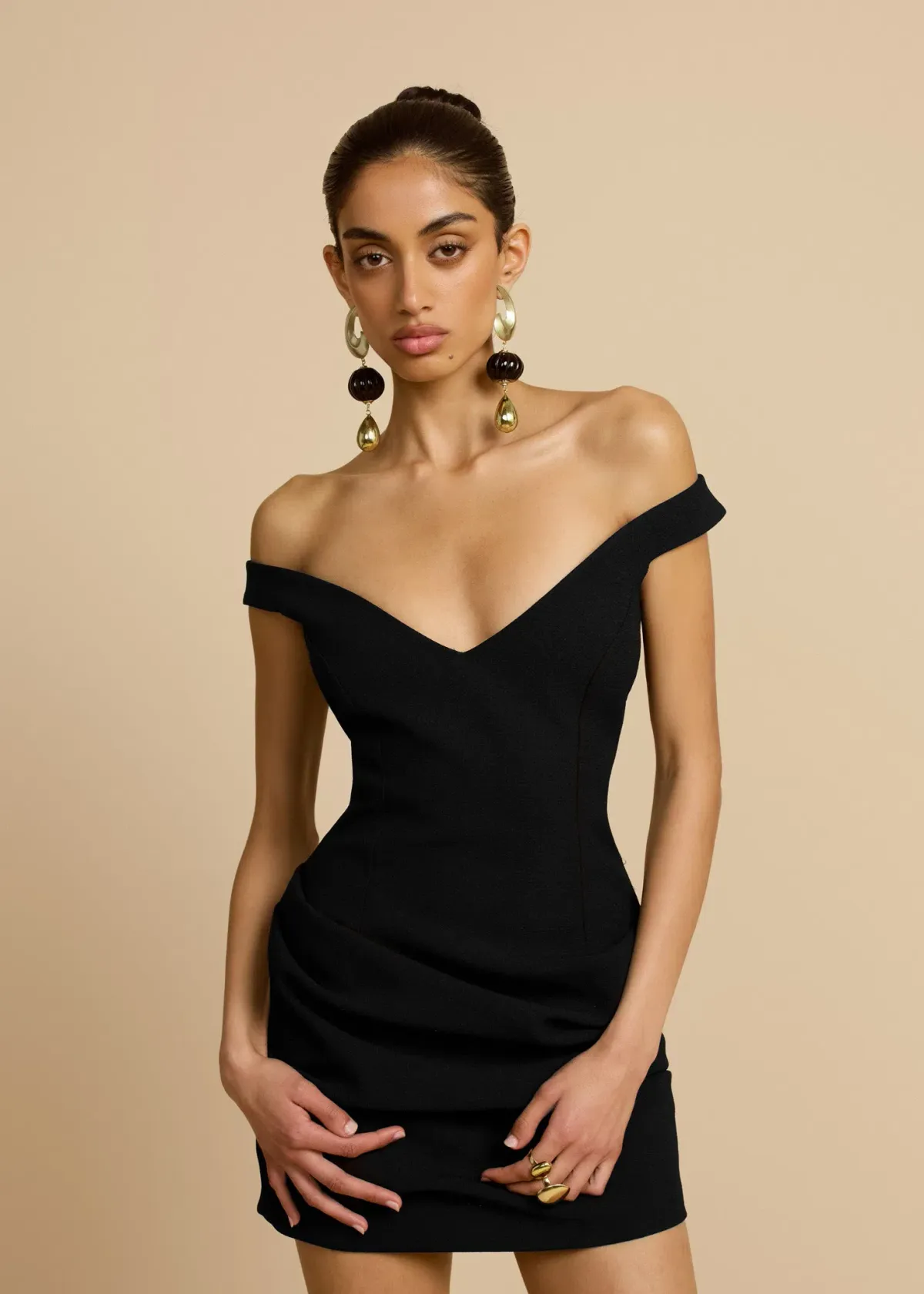 Arcina Ori Avery Mini Dress Black Size M / AU 10 - Image 2