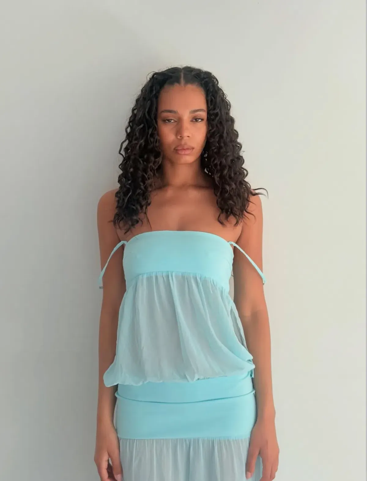 Ance Gria Romeo Gown Aqua Blue size XS 6 AU - Image 10