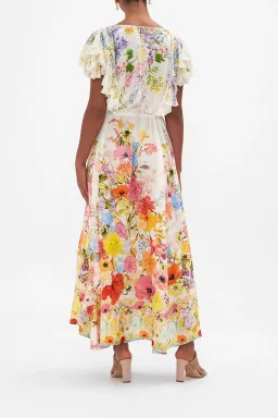 Camilla All Over Ruffle Dress Sunlight Symphony size XXL for rent on The Volte - image 2