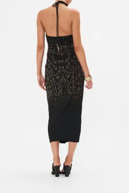 Camilla V Neck Gathered Jersey Dress Mosaic Muse size XXL for rent on The Volte - image 2