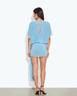 RAT & BOA FREJA MINI DRESS - BLUE SIZE L FITS AU 12-14 for rent on The Volte - image 2