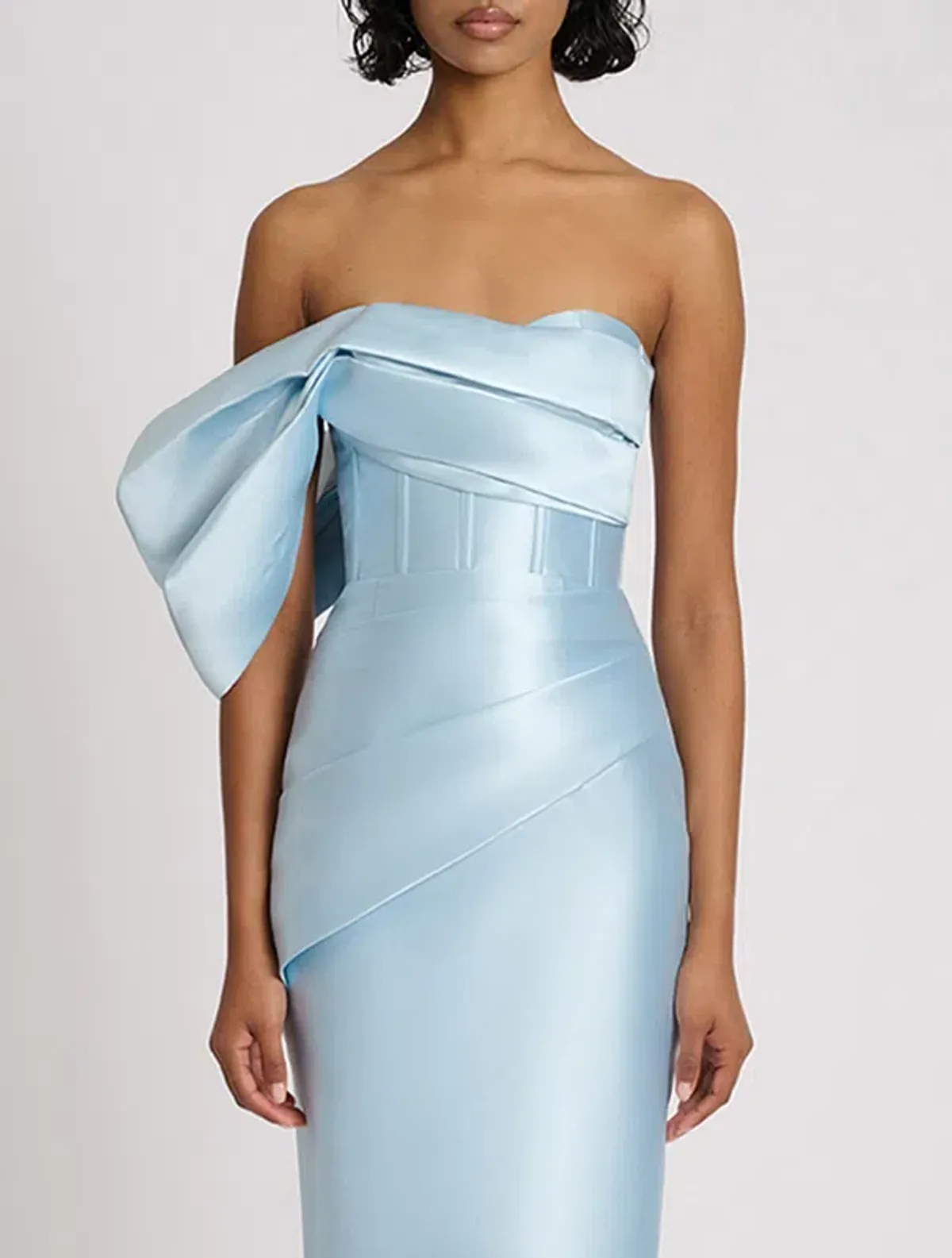 Eliya The Label Light Blue Maisie Dress Midi - Size 12 - Image 3