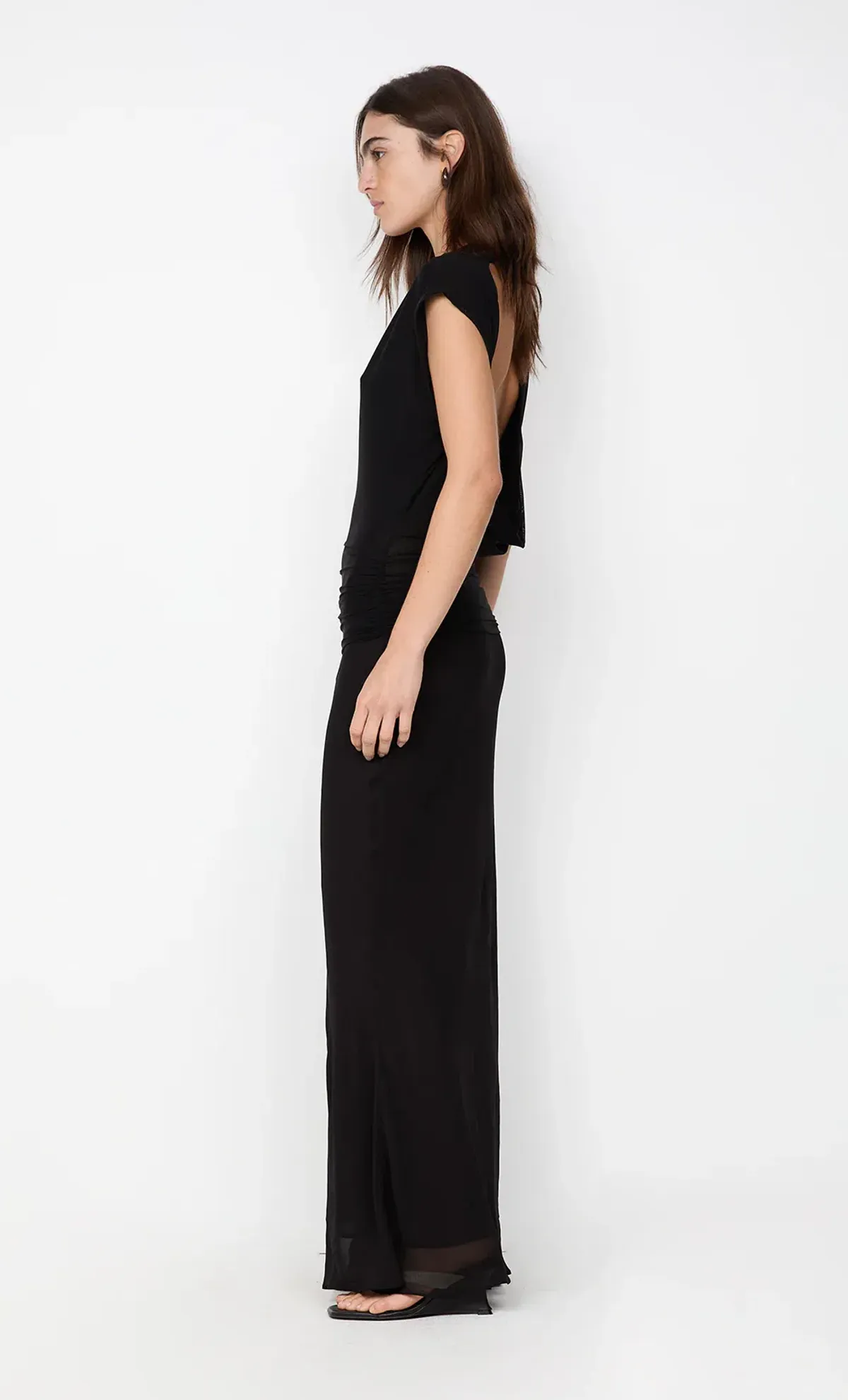 Bec + Bridge Jehnaya Asym Maxi Dress Size 6 - Image 3