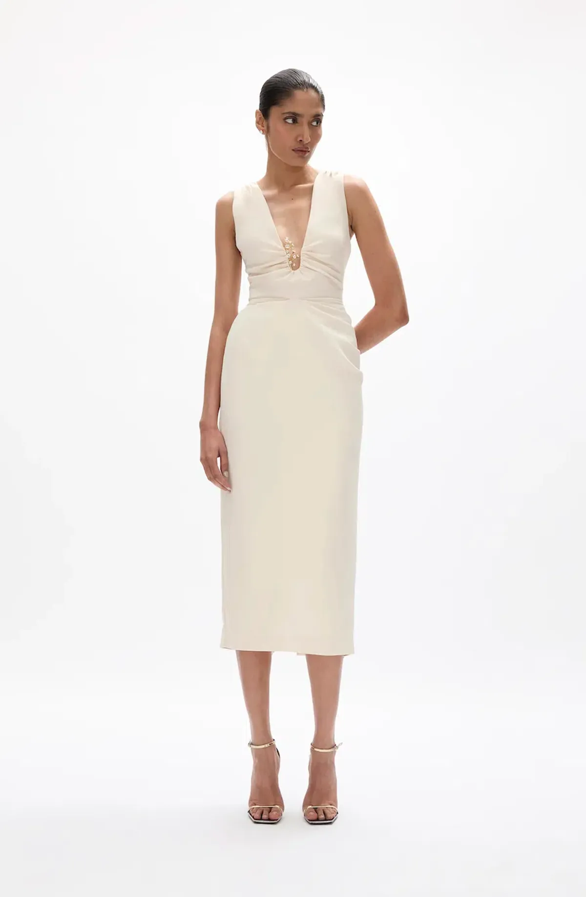 Rachel Gilbert - Martina Dress Creme - Image 1