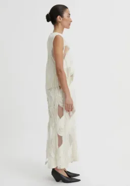 Blanca Delmare Maxi Dress in Ivory Size Large for rent on The Volte - image 2