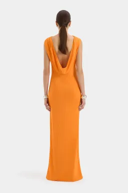 Sir Isla Cowl Back Gown- 3 for rent on The Volte - image 4