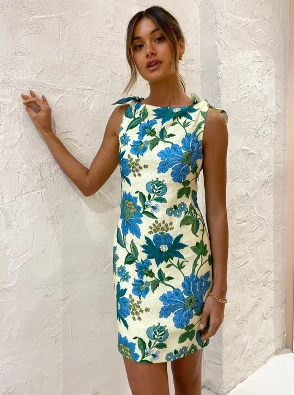 Sir the Label Alexandre Cut Out Mini Dress Marguerite Floral Print Size 3 - Image 1