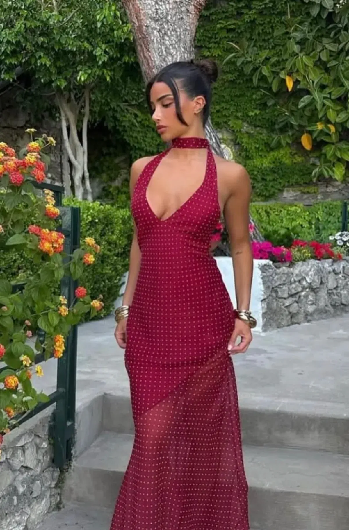 I am Delilah Jasmine Maxi Wine Size 6 - Image 4