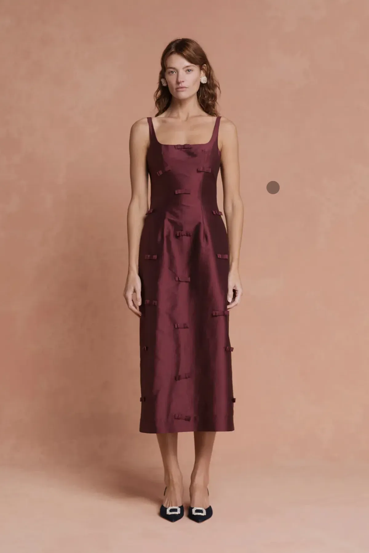 LOVAAN CAMILLA DRESS PLUM 8/10 - Image 1