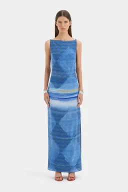 Sir Isla Maxi in Estela Azul Size 8  for rent on The Volte - image 1