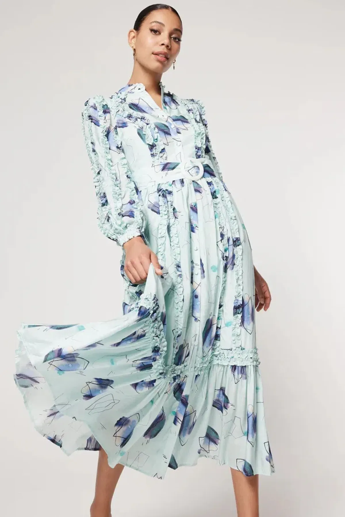 Elliatt WARMTH MAXI DRESS Size: 6 - Image 3