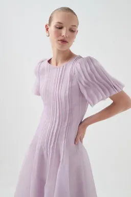 Aje Nova Midi Dress  for rent on The Volte - image 3