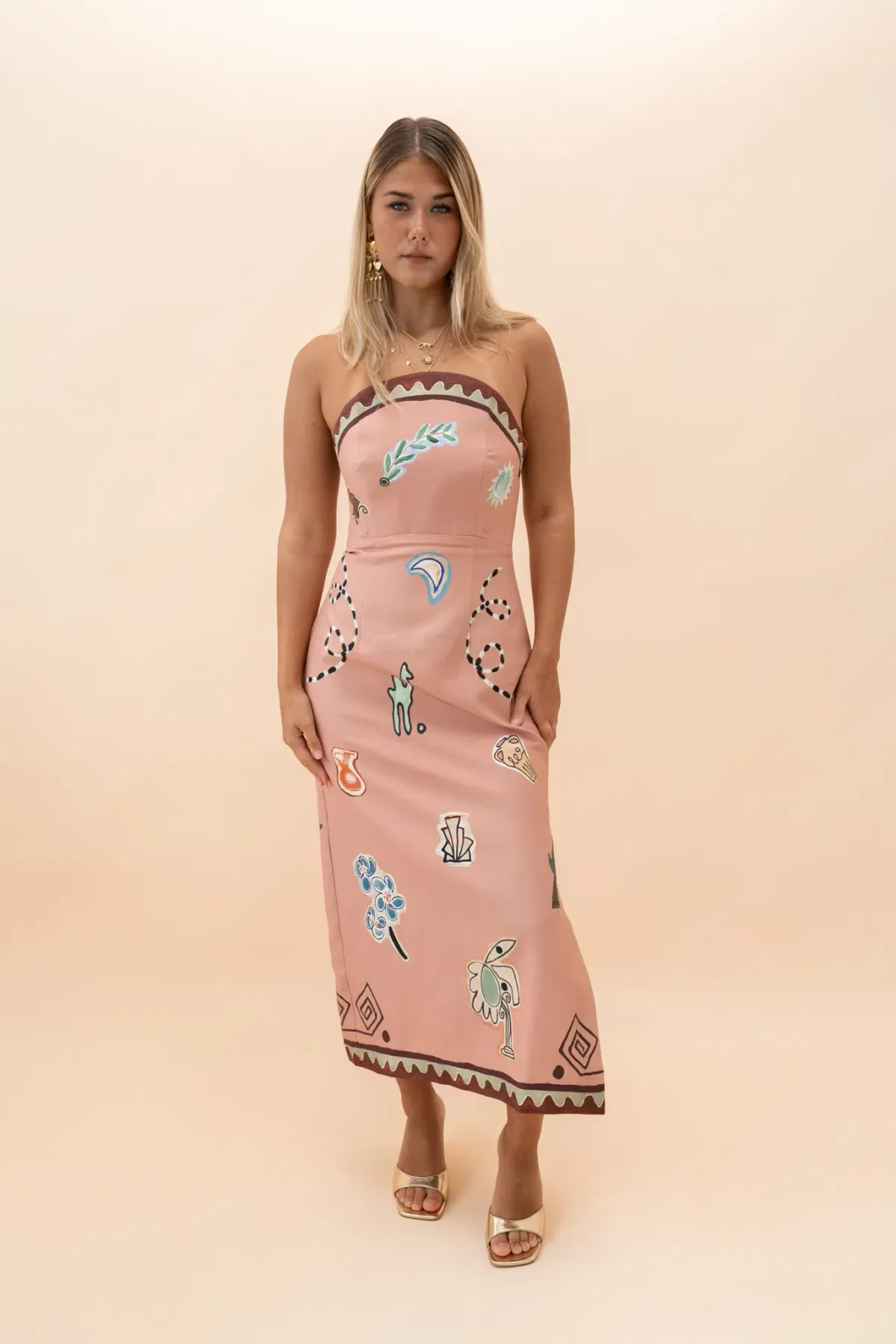 Alemais La. Sirena Exclusive- Laurence Midi Dress- 8 - Image 1