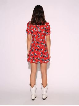 Realisation Par Ozzie Dress Red  Size 8 for rent on The Volte - image 2