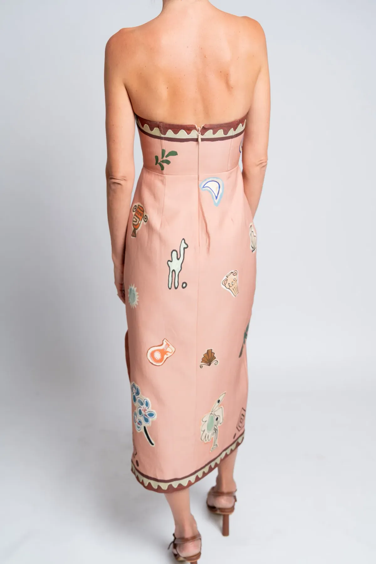 Alemais La. Sirena Exclusive- Laurence Midi Dress- 14 - Image 3