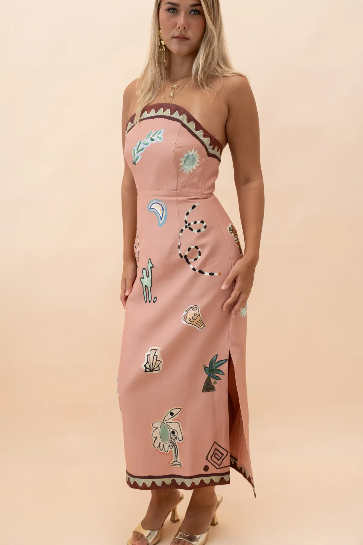 Alemais La. Sirena Exclusive- Laurence Midi Dress- 16 - Image 5