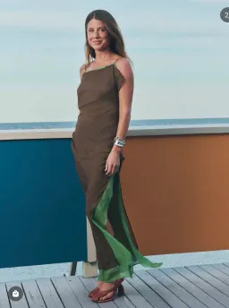 Sir Danica Layered Midi Dress 6 for rent on The Volte - image 1