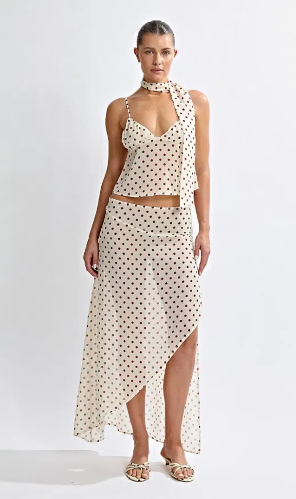 Adriana Yellow Polka Set - One Mile - Image 2