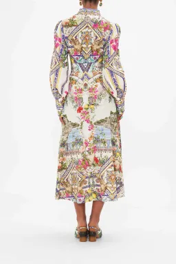 Waist tie shirt dress Almalfi Amores for rent on The Volte - image 3