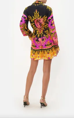 Octopia Shift Shirt Dress for rent on The Volte - image 2