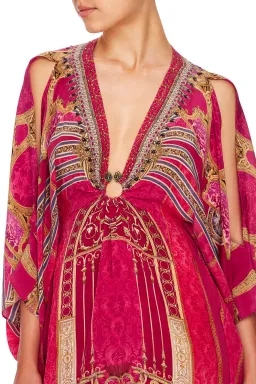 Loung Hour Short Kaftan With Hardware for rent on The Volte - image 5