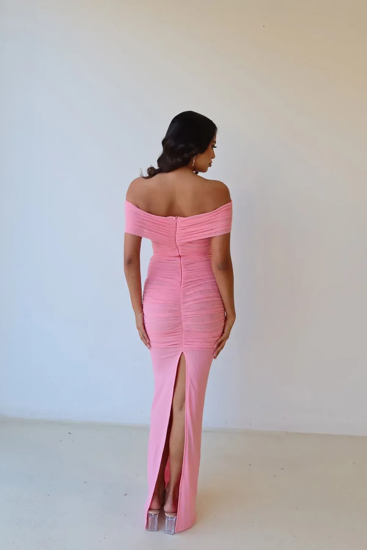 Nera Dress Pink - Image 3