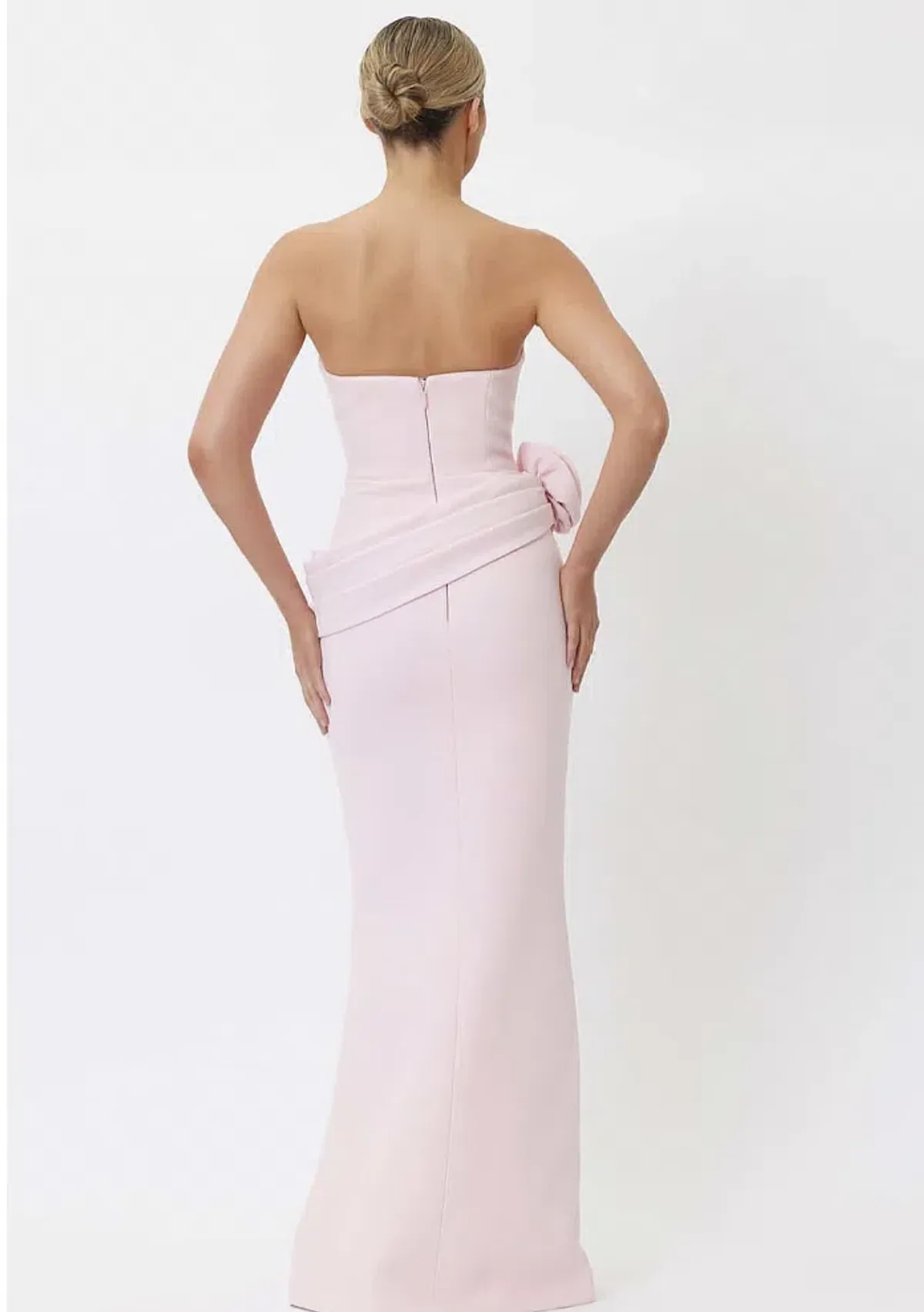 Bianca & Bridgett Illiyana Maxi Dress Light Pink - 8 - Image 3
