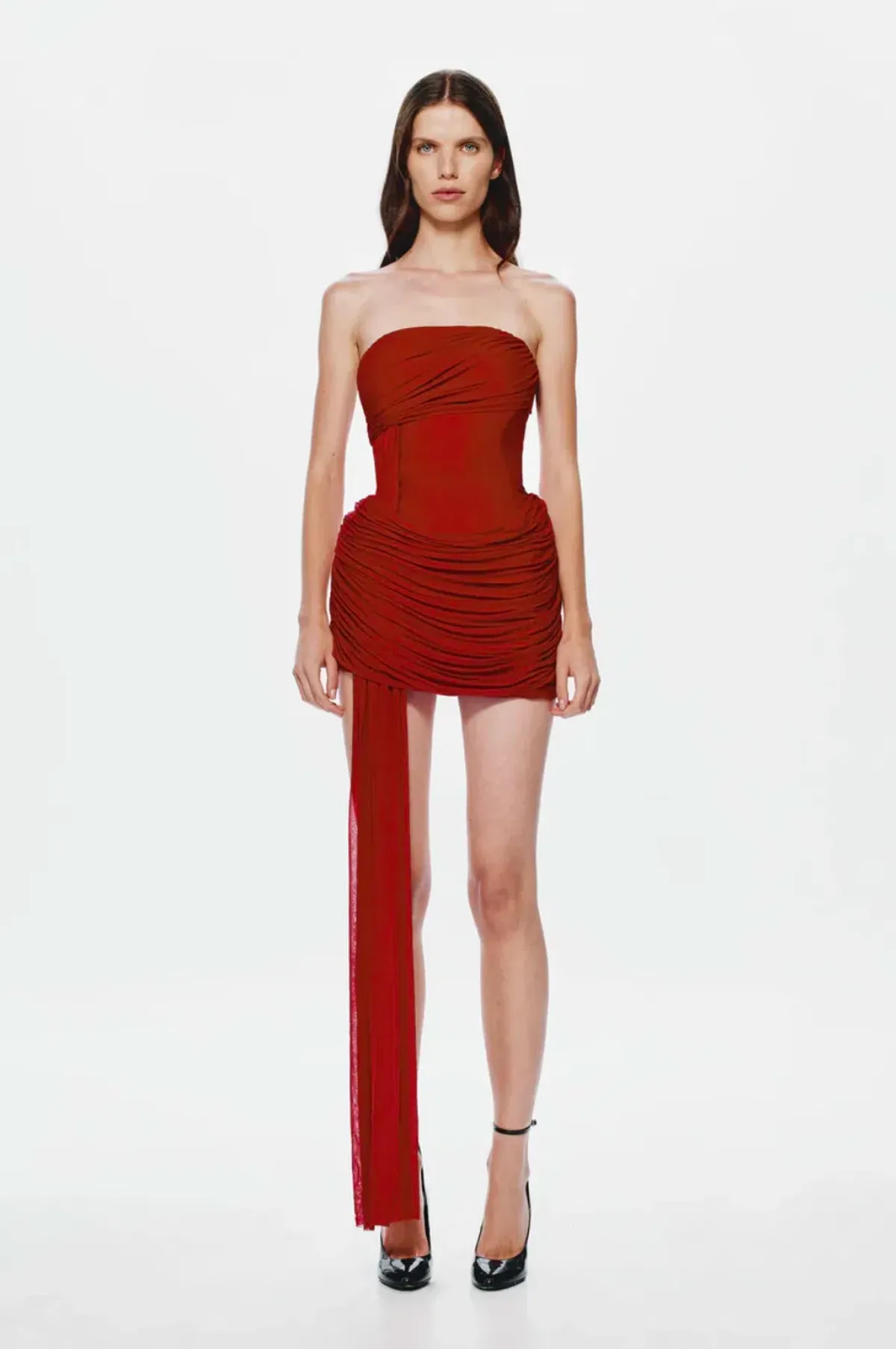Misha The Ember Wrapped Mini Dress size XS / 6 - Image 1