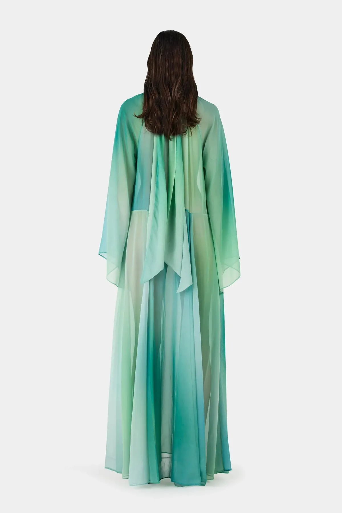 Hansen And Gretel Olympia Maxi Dress Aura Nude Size 10 - Image 4